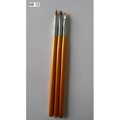 Четки за маникюр 3бр. NB12